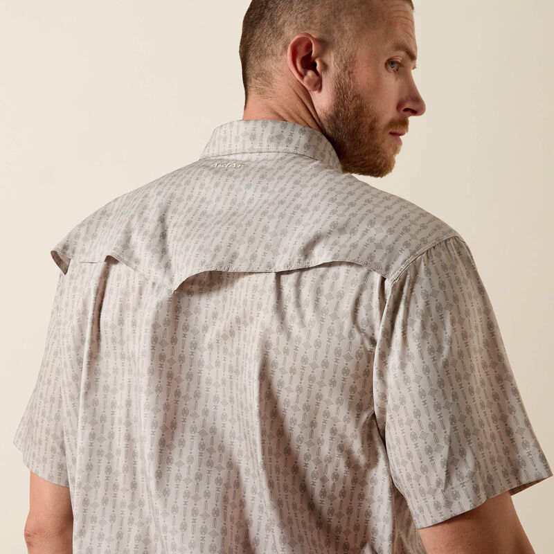 Ariat Printed Western VentTEK Classic Fit Snap