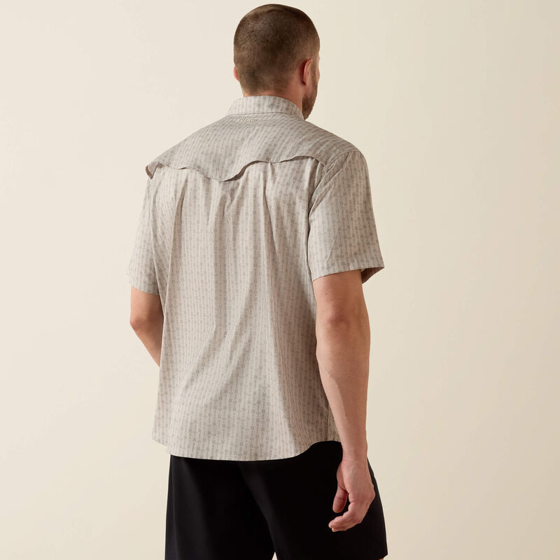 Ariat Printed Western VentTEK Classic Fit Snap