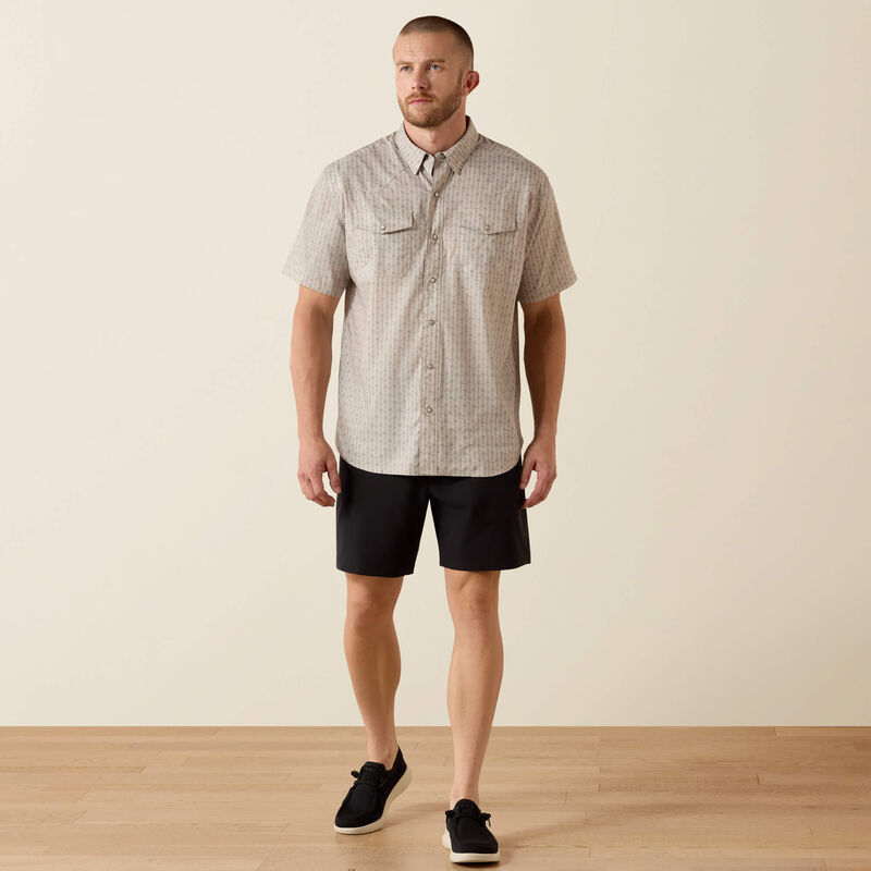 Ariat Printed Western VentTEK Classic Fit Snap