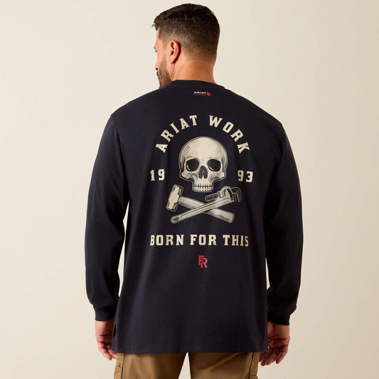 FR Air Skull Long Sleeve T-Shirt