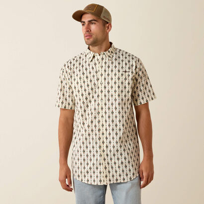 Ariat Men's Sandshell Printed 360 Airflow Classic Fit Shirt