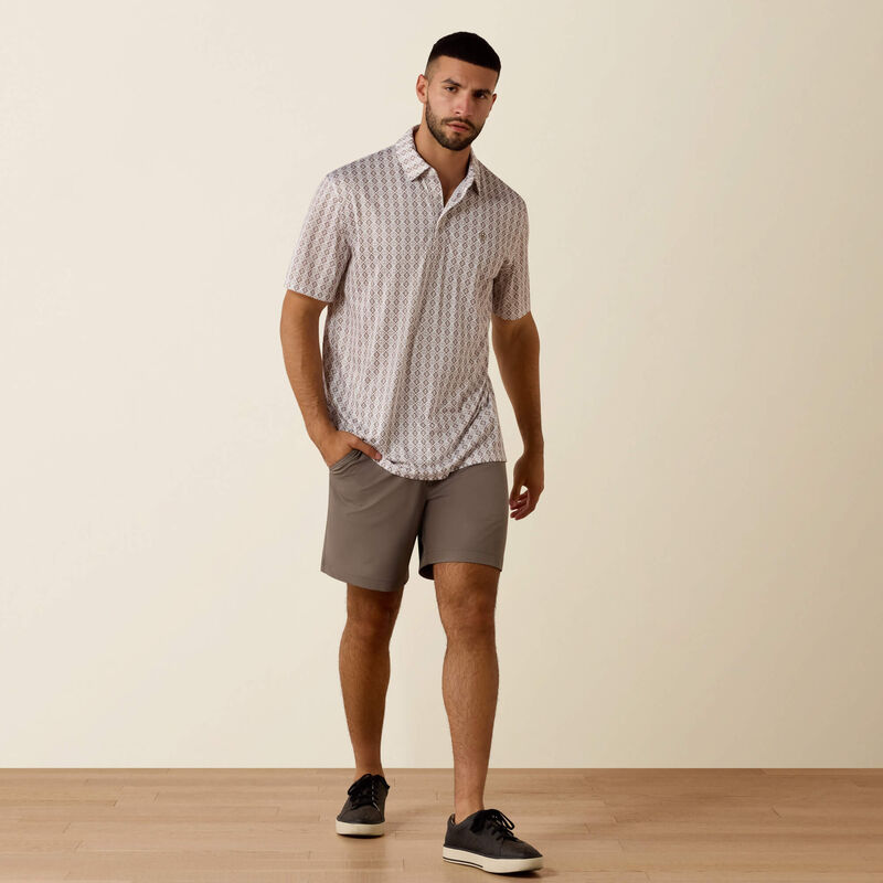 Ariat Men's All Over Print Polo