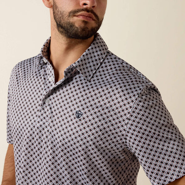 Ariat Men's All Over Print Polo