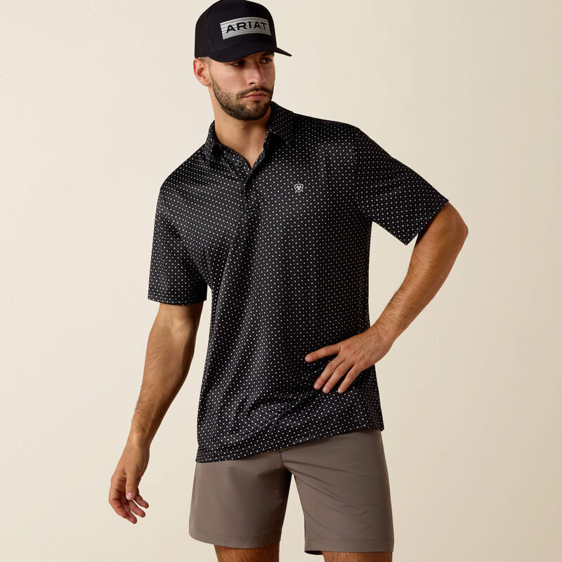 Ariat Men's All Over Print Polo