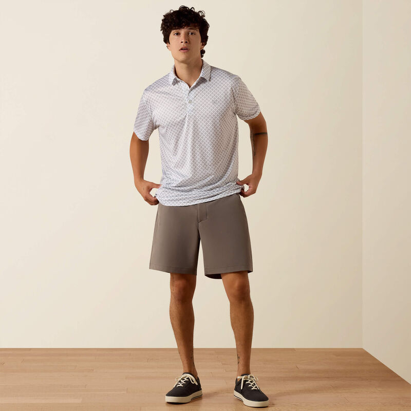 Ariat Men's All Over Print Polo - Big and Tall