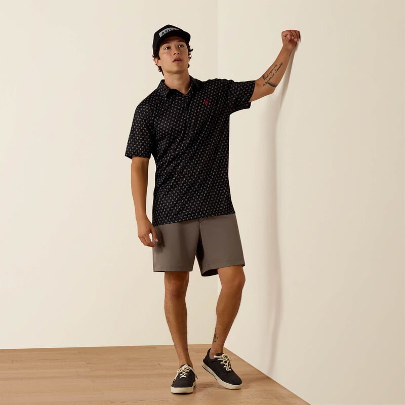Ariat Men's All Over Print Polo