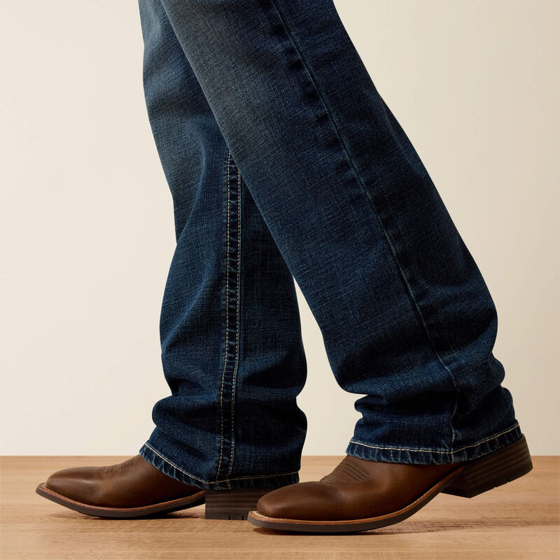 Men's Ariat M4 Relaxed Crawford Boot Cut Jeans
