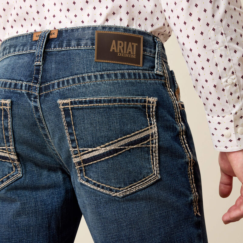Men's Ariat M4 Relaxed Crawford Boot Cut Jeans