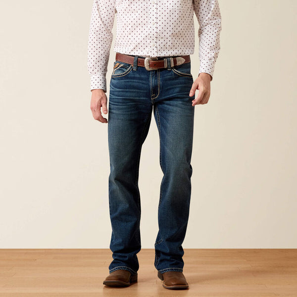 Men's Ariat M4 Relaxed Crawford Boot Cut Jeans