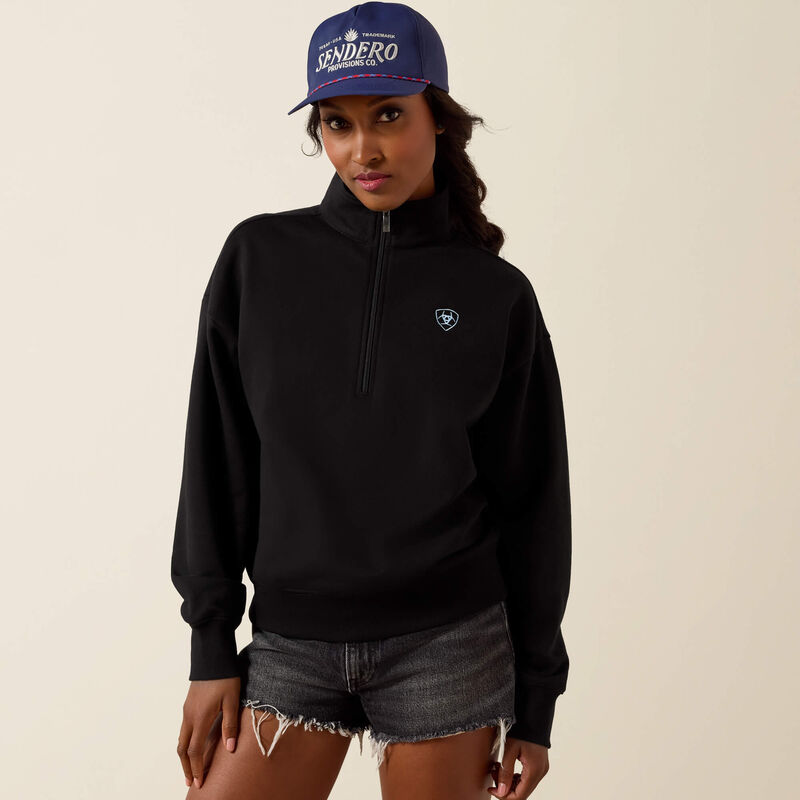 Women's Ariat Holiday 1/2 Zip Sweatshirt