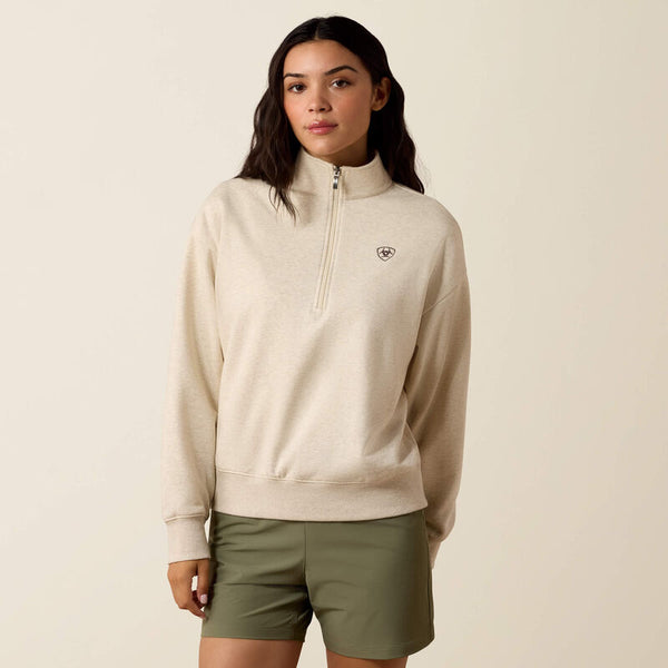 Women's Ariat Holiday 1/2 Zip Sweatshirt