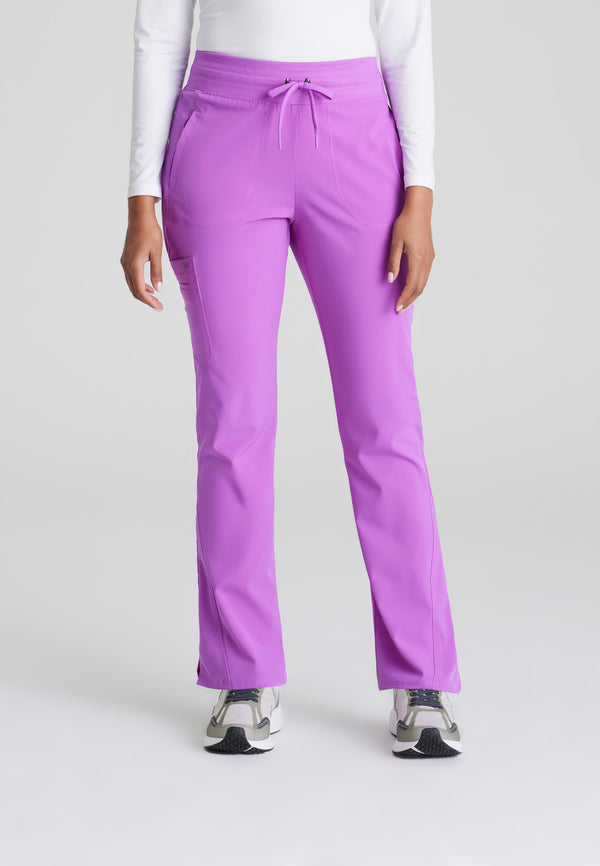 Uplift 5-Pocket Mid-Rise Tapered Leg Scrub Pant - Seasonal Colors