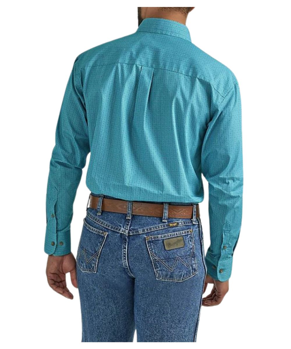 Wrangler Men's George Strait Button Down Shirt