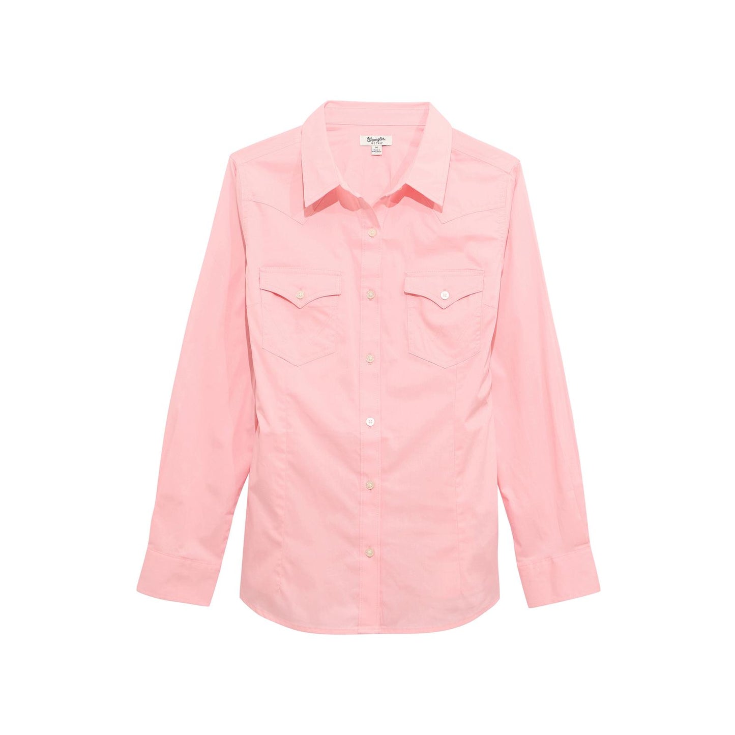 Women's Wrangler Retro® Long Sleeve Solid Shirt