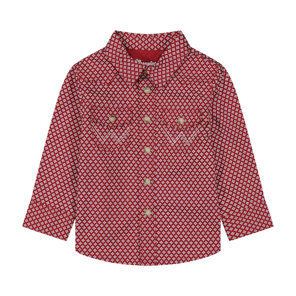 Wrangler® Baby Boy Long Sleeve Shirt