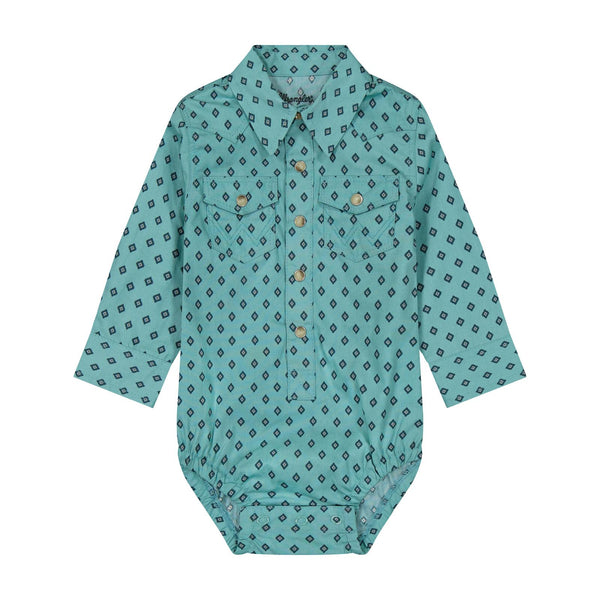 Wrangler® Baby Boy Long Sleeve Bodysuit