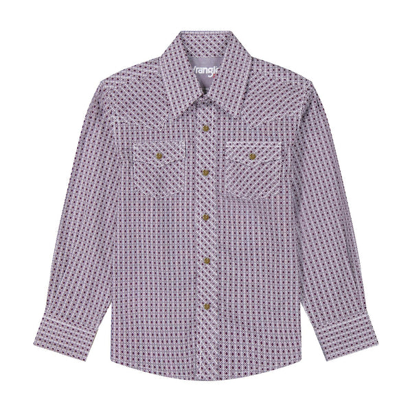 Wrangler® Boys 20X Advanced Comfort Long Sleeve Shirt