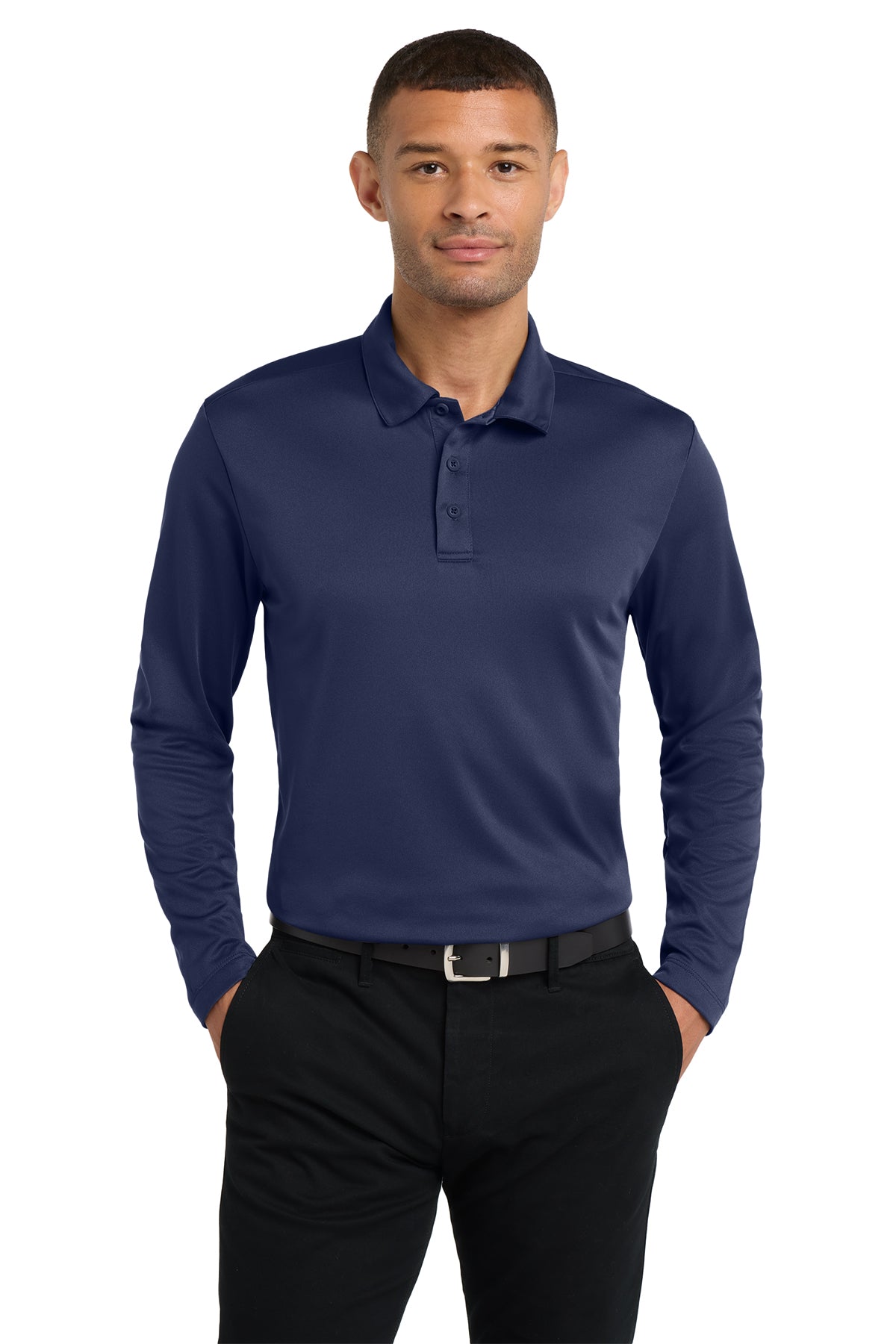Port Authority Performance Long Sleeve Polo