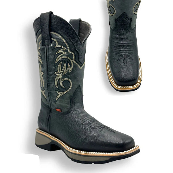 Men's Work Boot 205 Caisson Negro Gris Raptor