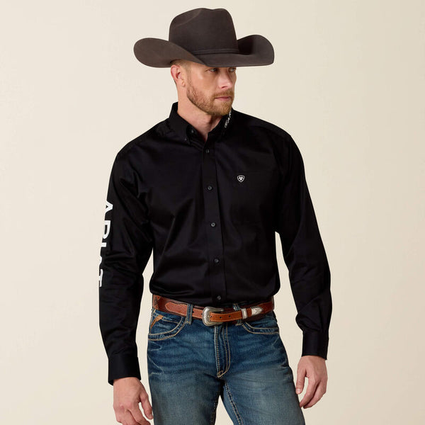 Ariat Twill Logo Team Logo Twill Classic Fit Shirt