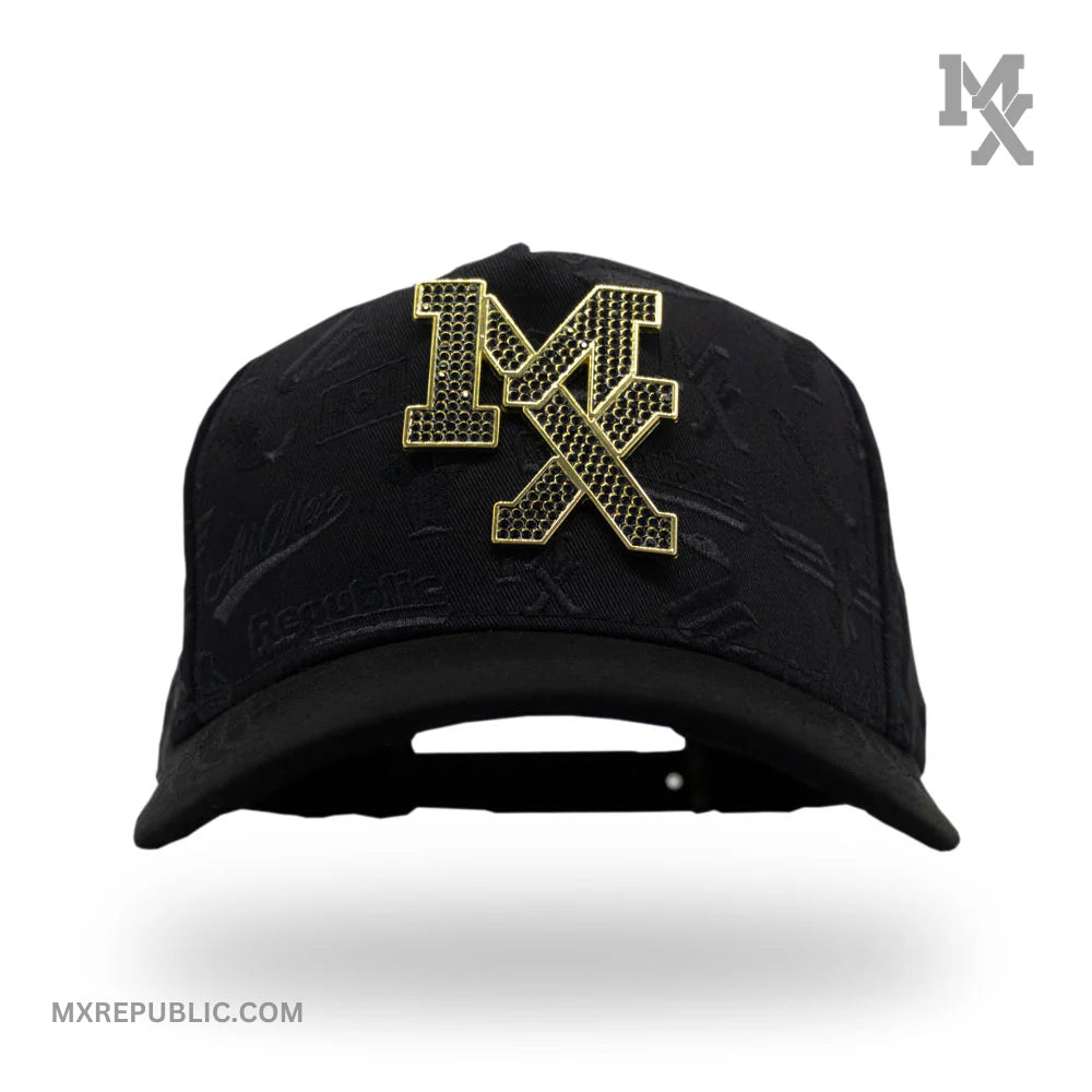 MX Republic MX Gold Black Diamonds Deluxe - Premium Cap (Full Set)