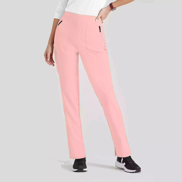 *FINAL SALE* Purpose 5-Pocket High-Rise Tapered Leg Scrub Pant - Seasonal Colors