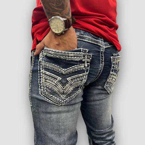 Men's Answer Me Straight Leg Denim