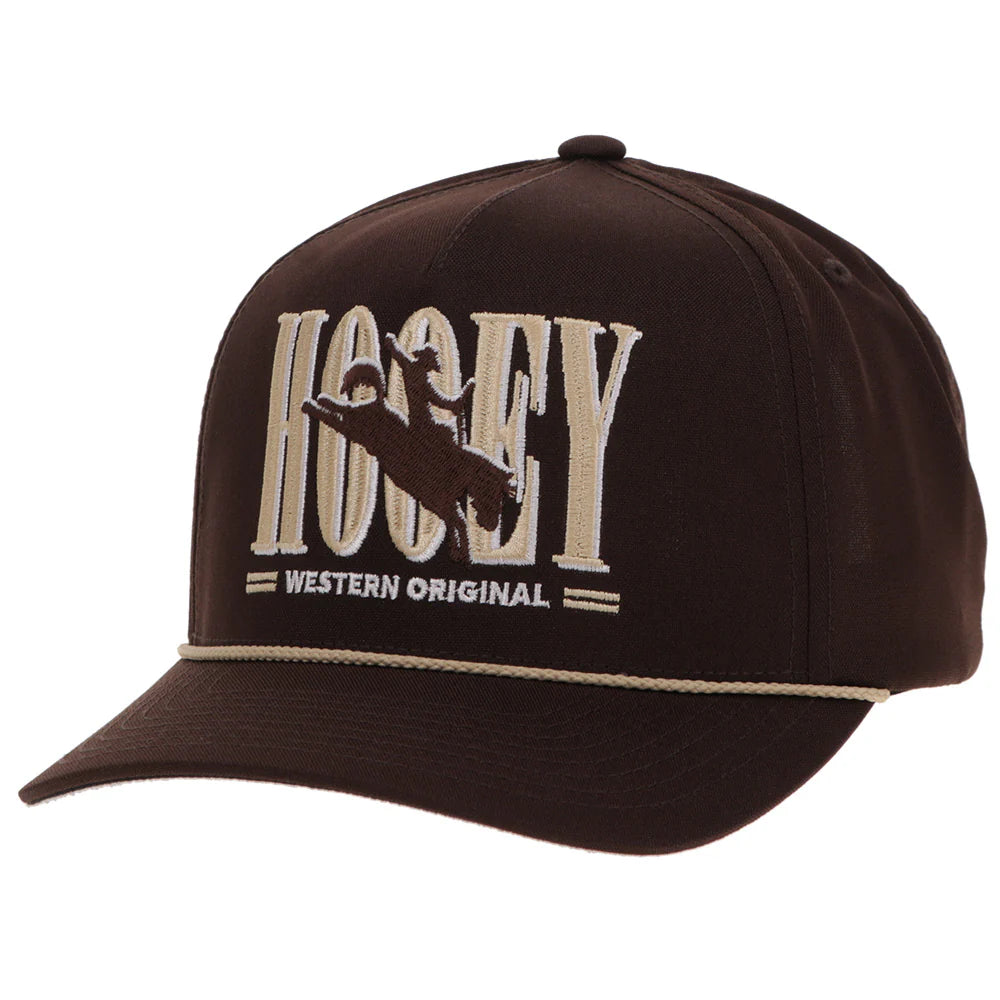 "Wild Ride" Hooey Hat Brown w/ Hooey Embroidered Logo