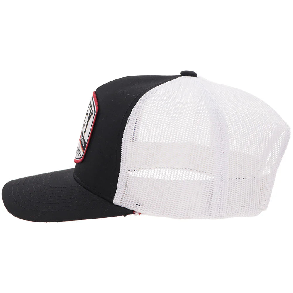 "Salado" Hat Black/White