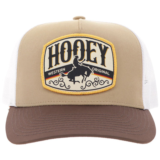 "Salado" Hat Tan/White