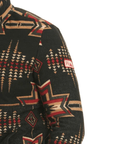 **FINAL SALE** Panhandle Powder River Outfitters Men's Black Aztec Pullover