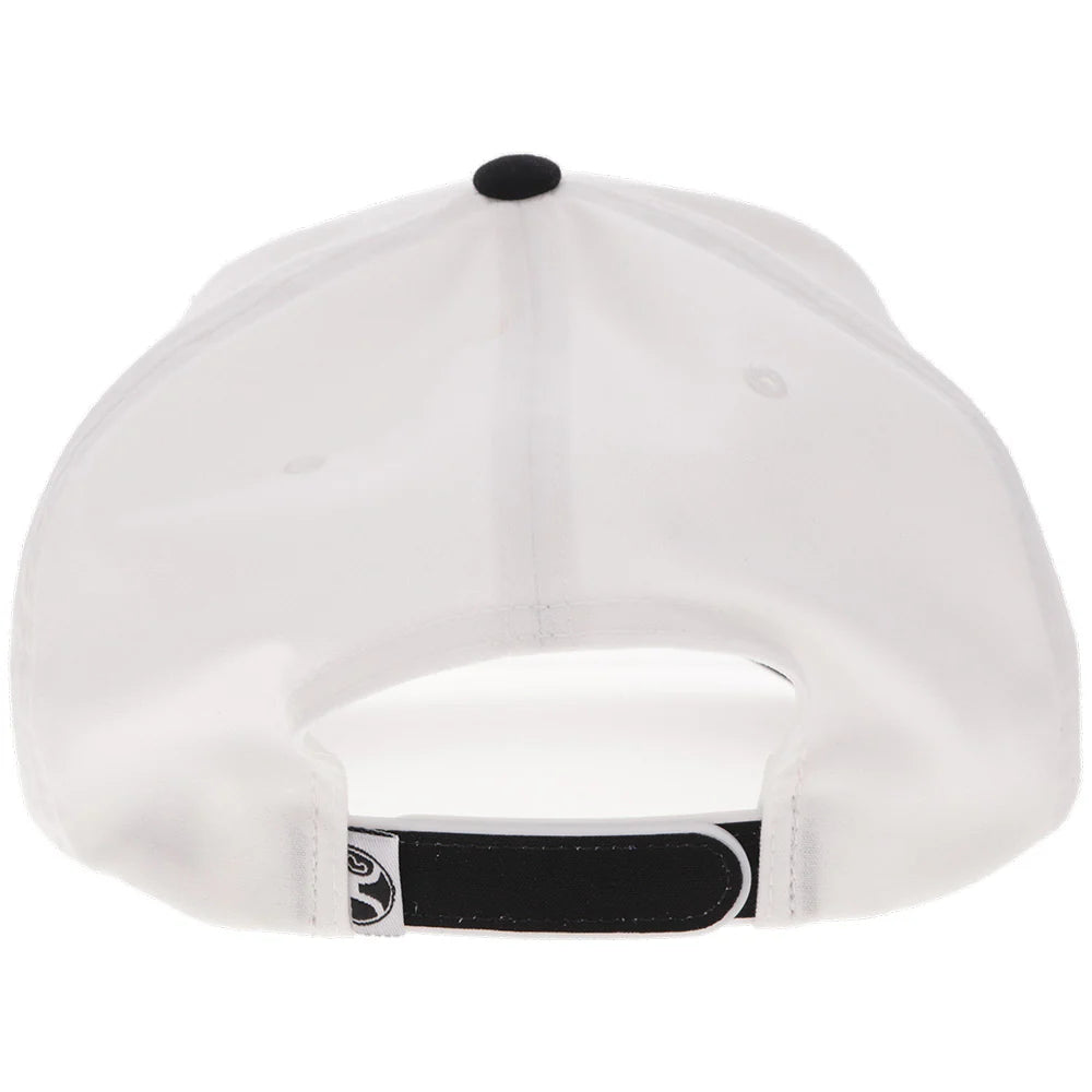 "Wild Ride" Hat White/Black