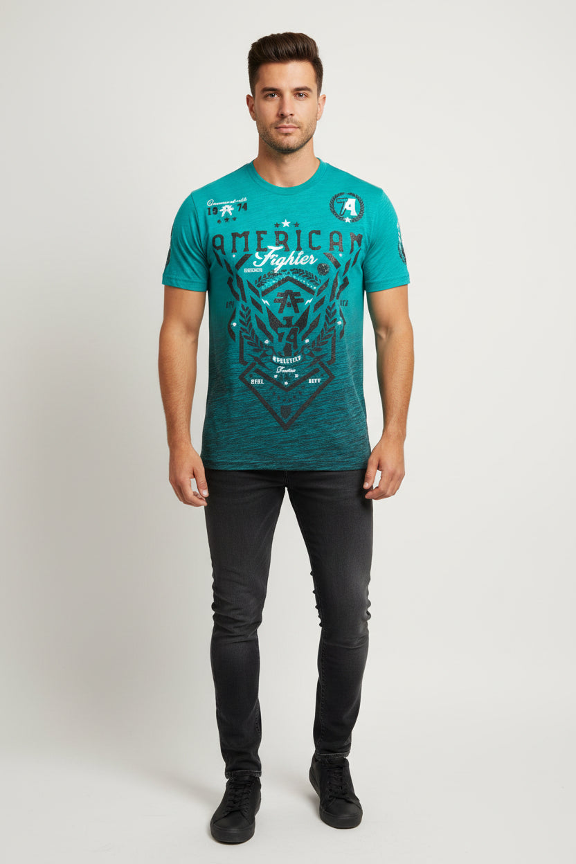 American Fighter Men's Big Springs Short Sleeve Tee