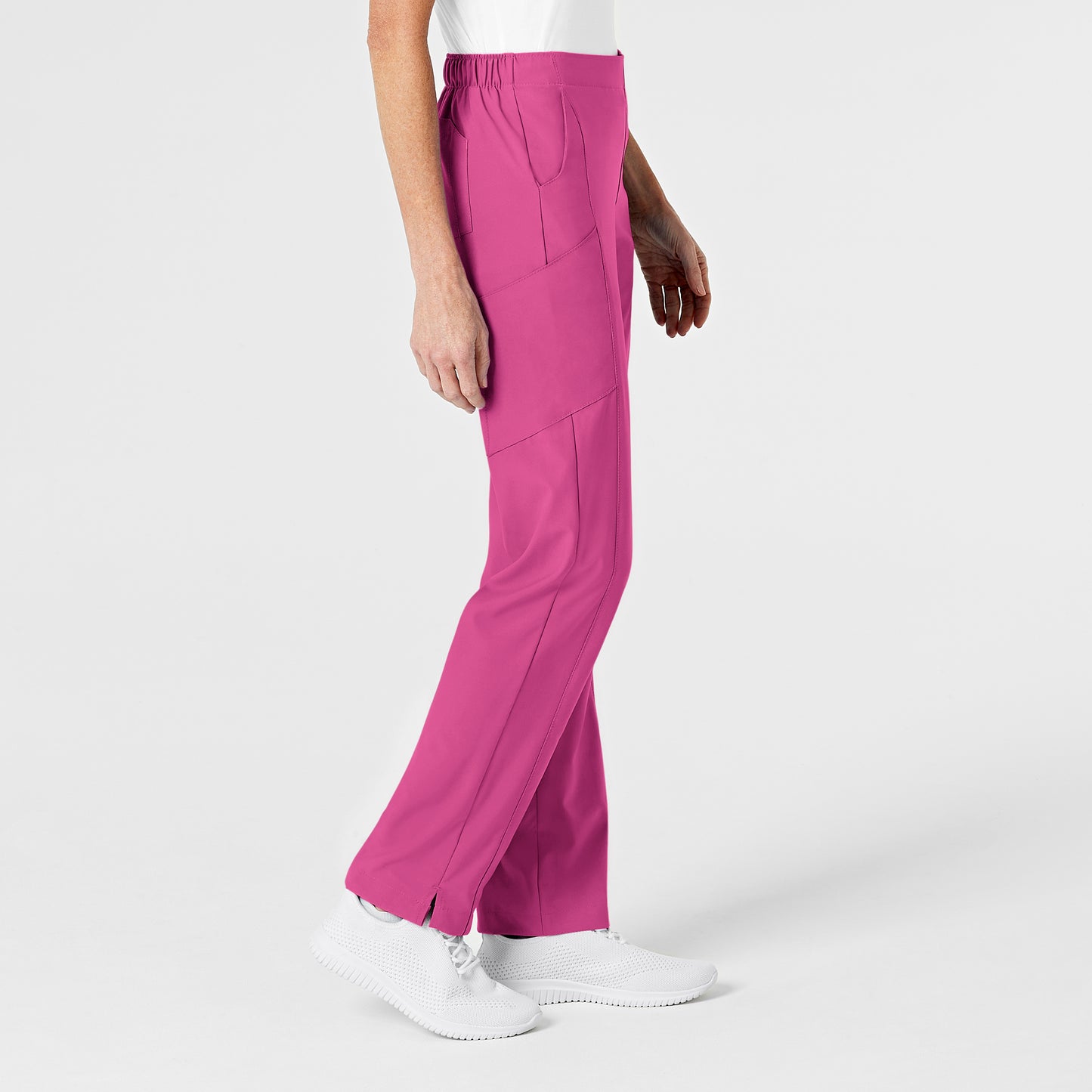 W123 Women's Flat Cargo Scrub Pant