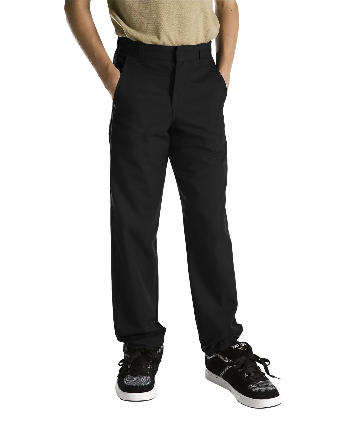 Dickies Boy's Flat Front Pants Classic Fit Husky