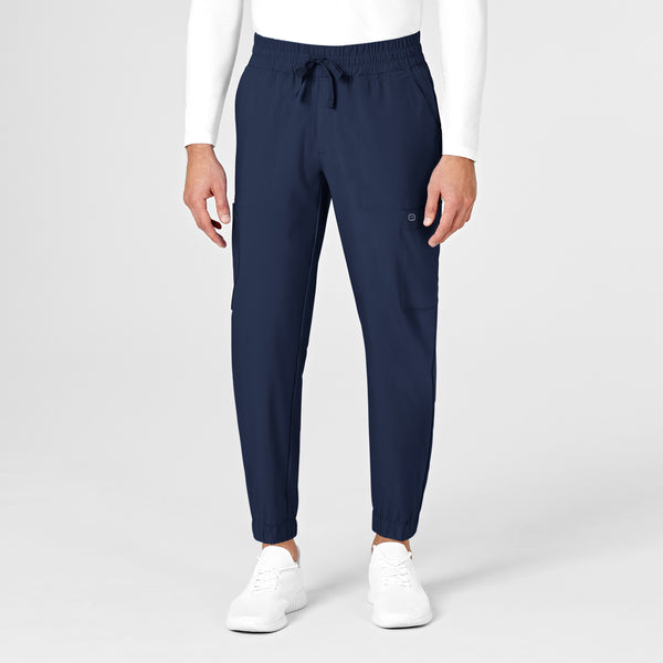 W123 Men's Cargo Jogger Scrub Pant