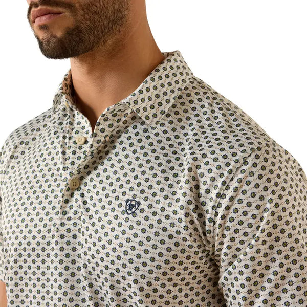 Ariat Men's All Over Print Polo