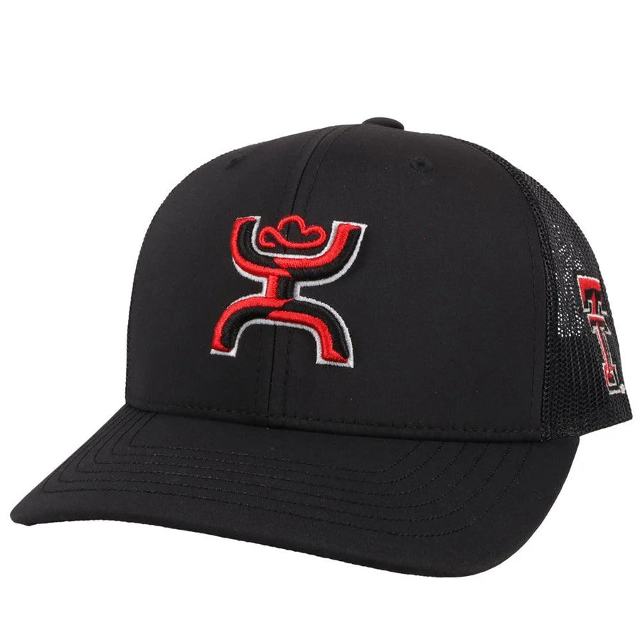 Hooey Black Texas Tech Hat w/ Hooey Logo