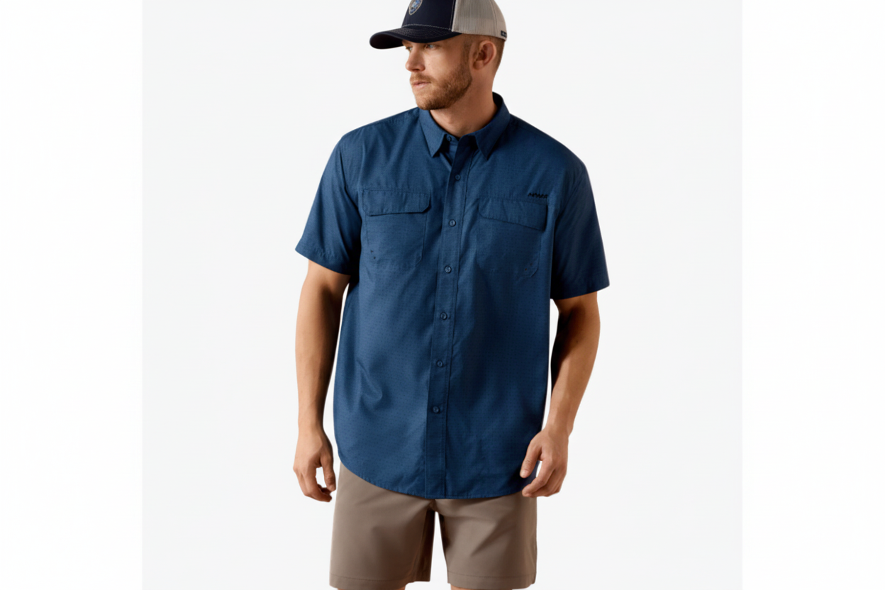 Ariat Men's Printed VentTEK Outbound Classic Fit Shirt