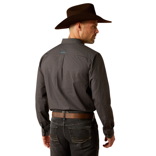 ARIAT Pompey FTD LS SHRT - Black