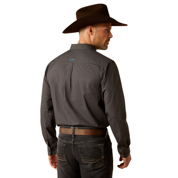 ARIAT Pompey FTD LS SHRT - Black