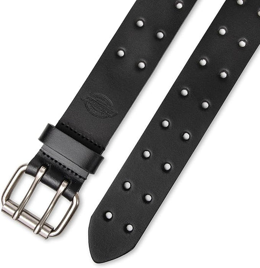 Dickies Men's Double Prong Leather Work Belt
