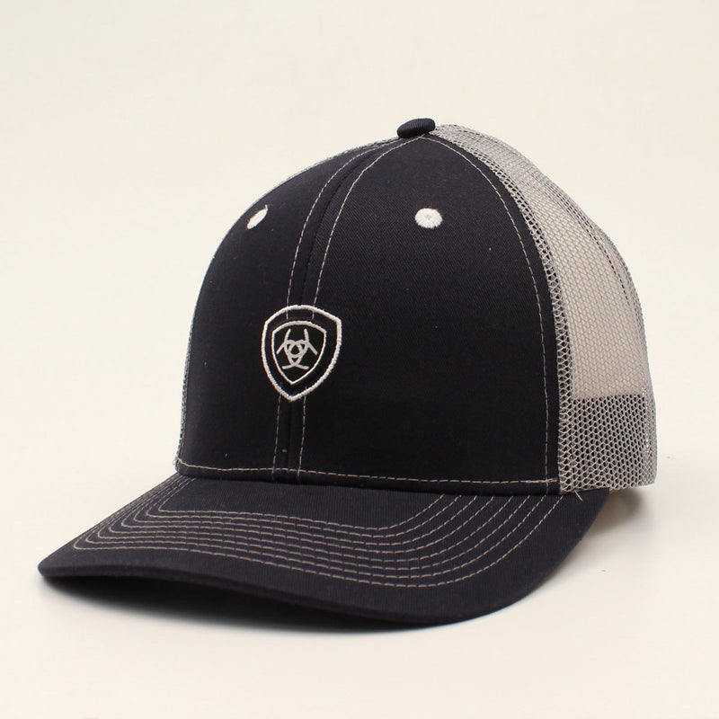 Ariat Mens Embroidered Shield Logo Nav Cap