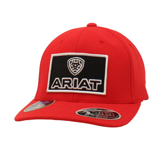 Ariat Horizontal Logo RED Flexfit Cap