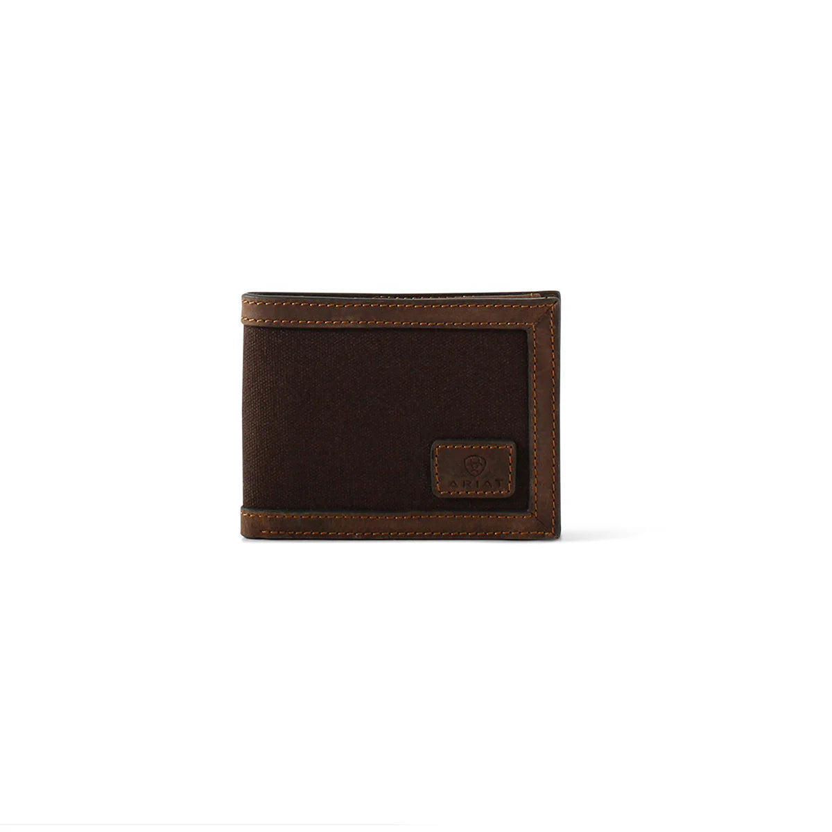 Ariat Bifold Wallet Logo Brown