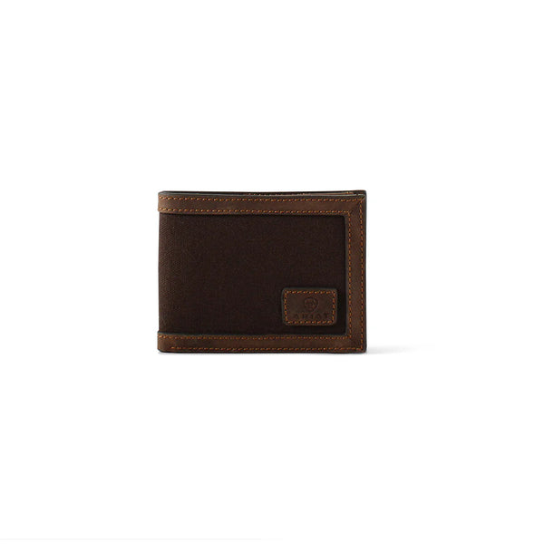 Ariat Bifold Wallet Logo Brown