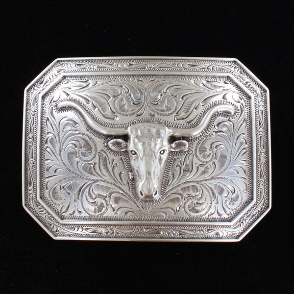 Ariat Longhorn Rectangle Buckle