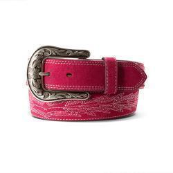 Ariat Ladies Belt 1 1/2" Casanova Belt Hot Pink