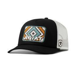 Ariat Cap Rectangle Embroidered Patch Black