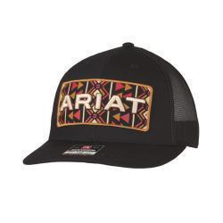Ariat Cap Southwestern Print Patch Black